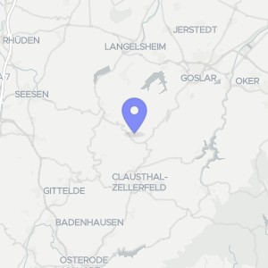 Karte von Birkenweg 1a, 38644 Goslar