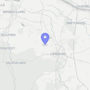 Karte von Am Stadtberg 23, 21360 Vögelsen