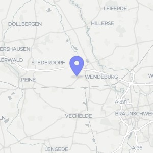 Karte von Meerweg 8, 38176 Wendeburg, Zweidorf