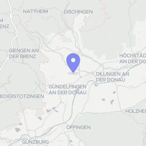 Karte von Pfannentalstraße  17, 89415 Lauingen, Veitsriedhausen