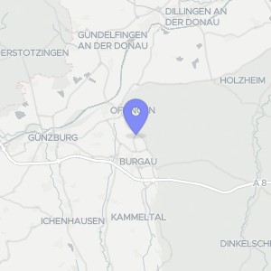 Karte von Bahnhofstraße  4a, 89350 Dürrlauingen, Mindelaltheim