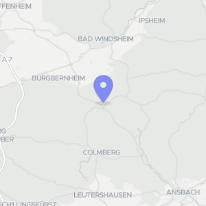 Karte von Rezatstraße 7, 91617 Oberdachstetten