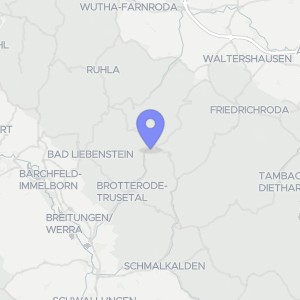 Karte von Lessingstraße 10, 98599 Brotterode-Trusetal , Brotterode