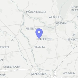 Karte von Hauptstr. 3, Twegte 3, 3A, 3B, 38542 Leiferde