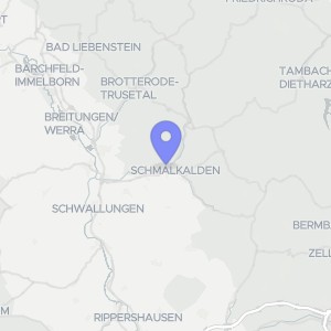Karte von Karlstraße 3, 98574 Schmalkalden