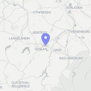 Karte von Erlenweg 3, 38640 Goslar