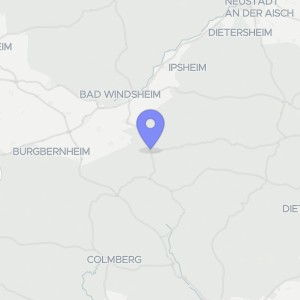 Karte von Bad Windsheimer Straße 2, 91619 Obernzenn