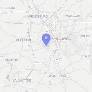 Karte von Unstrutstraße 2,4,10-32 (gerade), 38120 Braunschweig