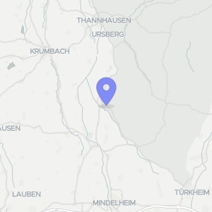Karte von Hauptstraße  16, 87757 Kirchheim
