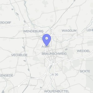 Karte von Alte Landwehr 8, 38114 Braunschweig