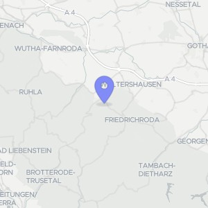 Karte von Karl-Kornhaß-Straße 14, 99891 Bad Tabarz