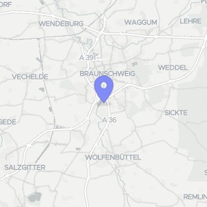 Karte von Schweidnitzstraße 17, 38124 Braunschweig, Melverode