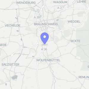 Karte von An den Teichen 6, 38124 Braunschweig