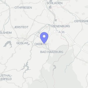 Karte von Bettina-von Arnim Straße 25 A, 38667 Bad Harzburg