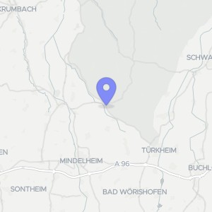 Karte von Sylvesterweg 11, 13, 86874 Tussenhausen, Zaisertshofen
