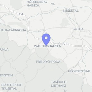 Karte von Gothaer Straße 2, 99880 Waltershausen