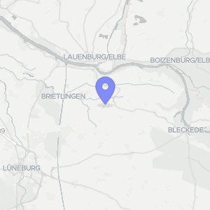 Karte von Friedhofsweg 13, 21379 Lüdersburg