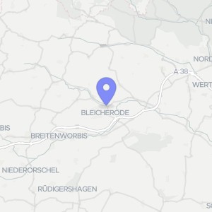 Karte von Heerweg  29, 99752 Bleicherode