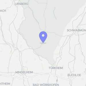 Karte von Fuggerstraße 15, 86865 Markt Wald