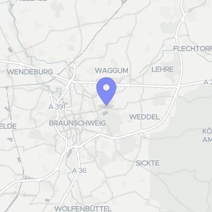 Karte von Berliner Heerstraße 33, 38104 Braunschweig, Volkmarode