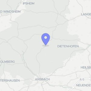 Karte von Am Kleeberg  4a, 91622 Rügland