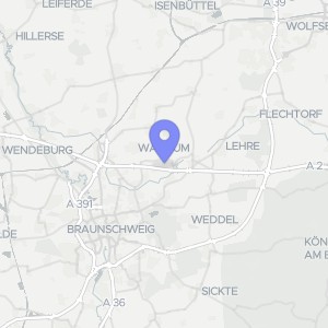 Karte von Veilchenweg 1-4, 38108 Braunschweig