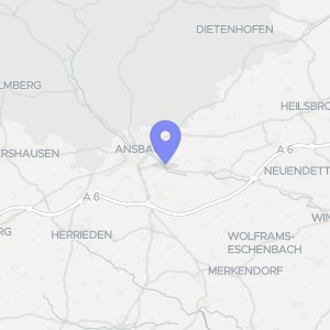 Karte von An der Gothsteige, 91522 Rothenburg