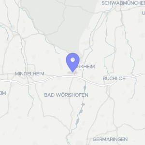Karte von Martinstraße 16c, 86842 Türkheim