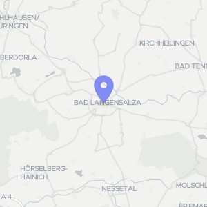Karte von Steingrubenstraße  2, 99947 Bad Langensalza