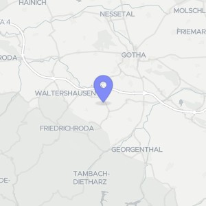 Karte von Kirchgasse 21, 99887 Georgenthal, Gospiteroda