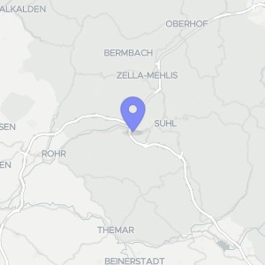 Karte von Friedhofsweg 2, 98529 Suhl