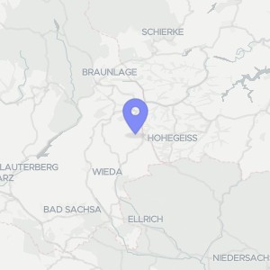 Karte von Am Kurpark 3, 38700 Braunlage, Hohegeiß