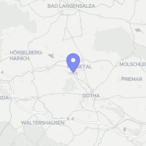 Karte von Vor dem Berge 60, 99869 Nessetal, Goldbach