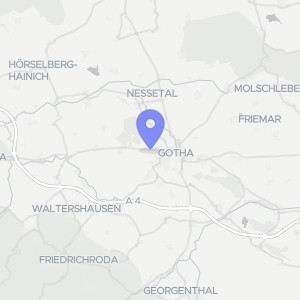Karte von An der Eisenacher Straße, 99867 Gotha