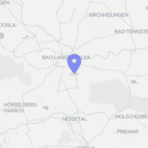 Karte von Wörth 50 a , 99947 Bad Langensalza
