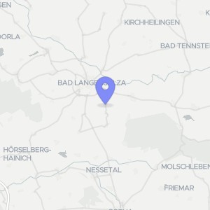 Karte von Unterdorf  21a, 99947 Illeben