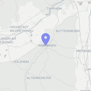 Karte von Frauenstetter Straße 15 + 20 und Nähe Hohenreicher Mühlbach, 86637 Wertingen, Hohenreichen