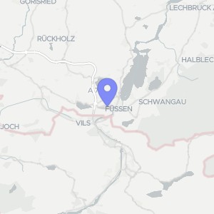 Karte von Birkstraße 7, 87629 Füssen