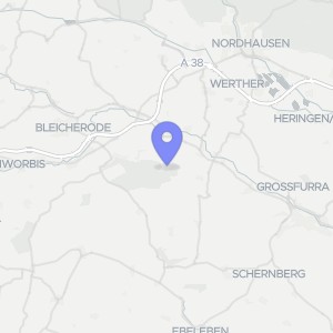 Karte von Teichtal 104, 99752 Bleicherode OT Hainrode