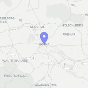 Karte von Pfarrgasse 7, 99867 Gotha
