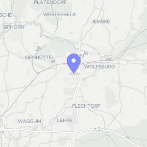 Karte von Herzogin-Clara-Straße 24, 38442 Wolfsburg, Fallersleben