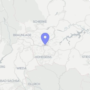 Karte von Tanner Schulstraße  14, 38875 Oberharz am Brocken, OT Tanne