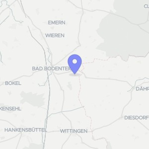 Karte von Hinter den Hagen 56, 29389 Bodenteich, Schafwedel