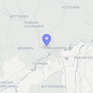 Karte von Josef-Hermann-Straße 5, 86609 Donauwörth, Riedlingen