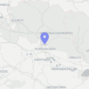 Karte von Harzblick  16, 99734 Nordhausen