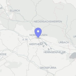 Karte von Hallesche Straße  9, 99734 Nordhausen