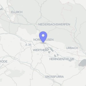 Karte von Hallesche Straße  9, 99734 Nordhausen