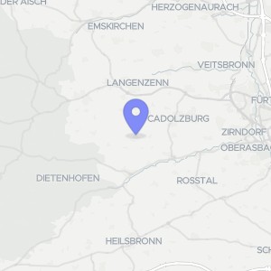 Karte von Melbenweg 8, 90556 Cadolzburg
