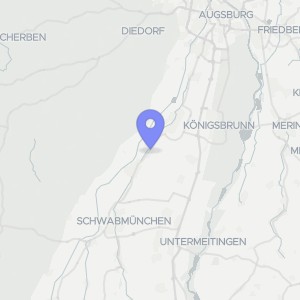 Karte von Südliche Hauptstraße  3, 86517 Wehringen