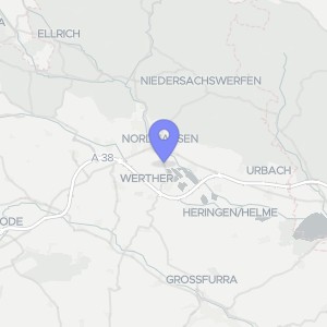 Karte von Helmestraße  57, 99734 Nordhausen
